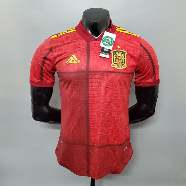 AAA Quality Spain 2020 European Cup Home Jersey(Player)